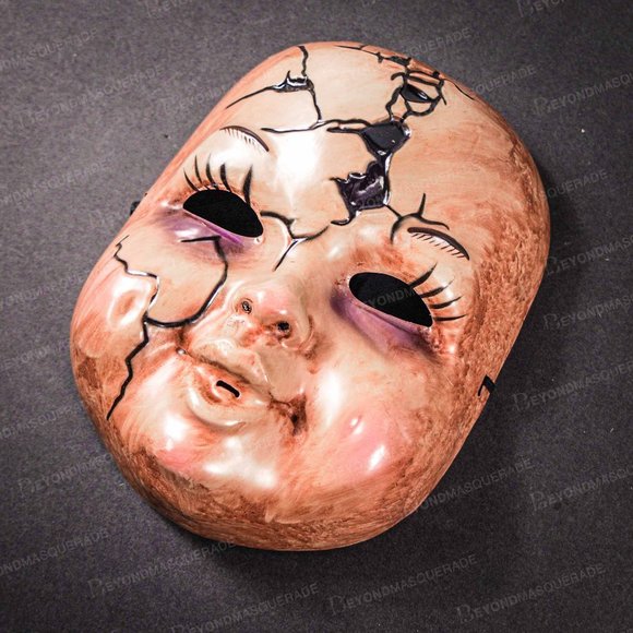 SCARY HALLOWEEN MASK CHUCKY DOLL HORROR FACE MASK - Picture 2 of 3
